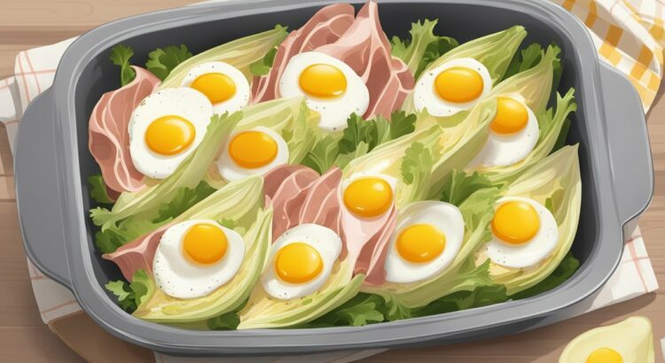 witlof met ham en ei